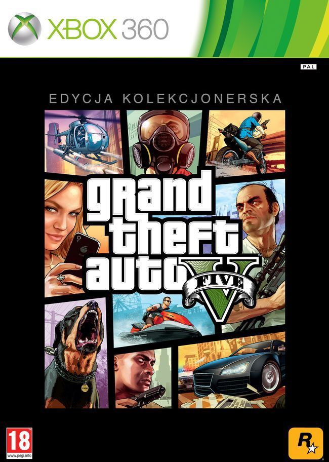 Grand Theft Auto 5 - Edycja Kolekcjonerska Xbox 360