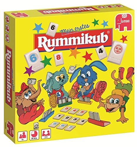 Jumbo 03990 mój pierwszy Rummikub, gry dla dzieci