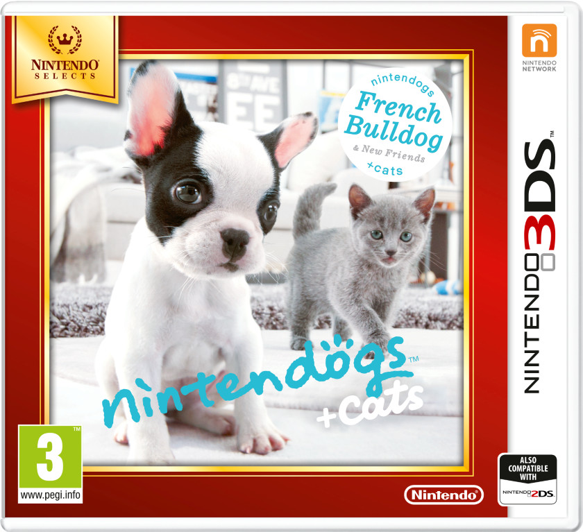 Nintendo Nintendogs + Cats French Bulldog and New Friends 3DS